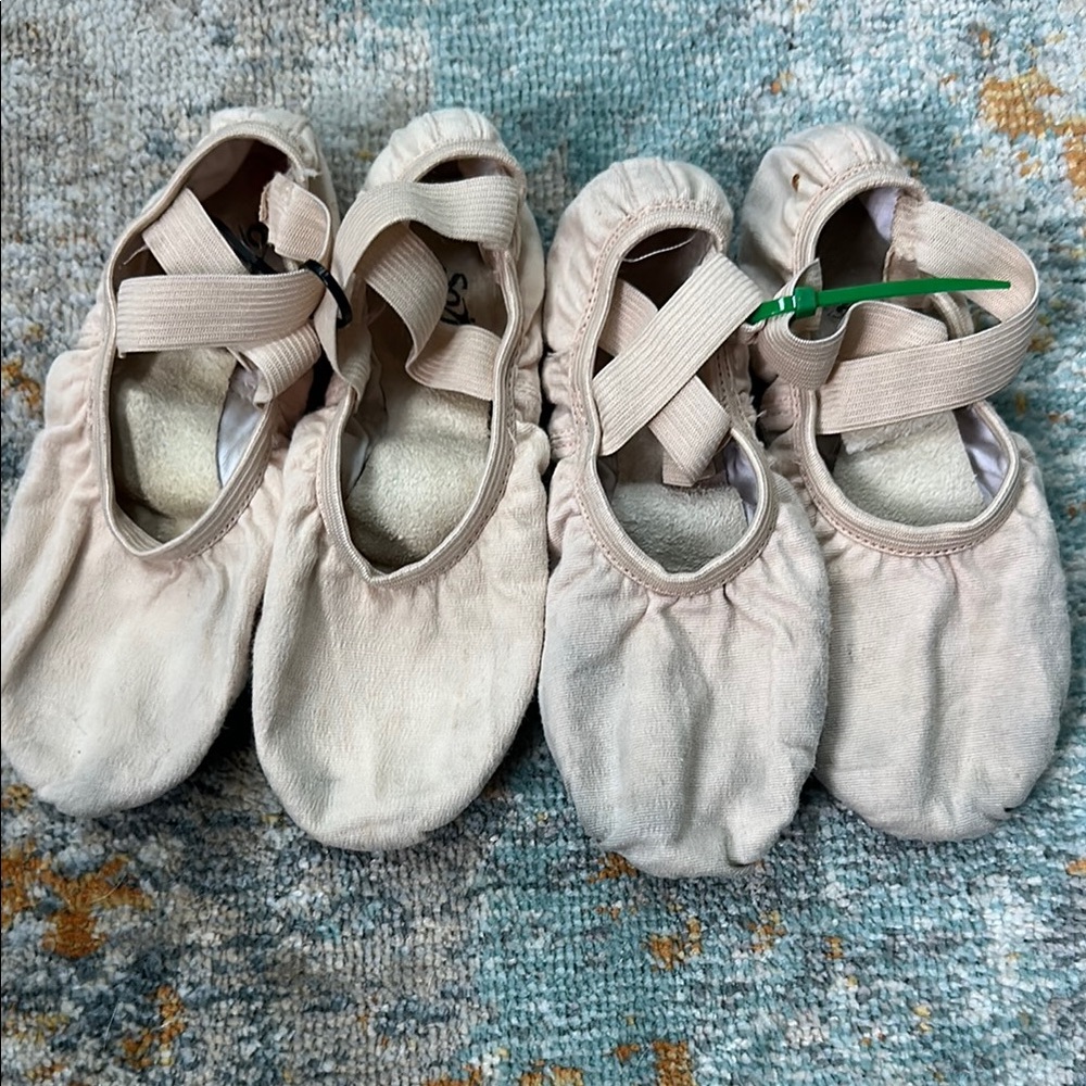 So Danca Kids Canvas Ballet Slippers 3.5